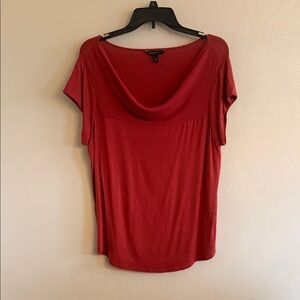Banana Republic Scarlet Cowl Neck Tee